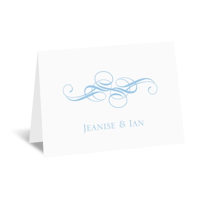 Fancy Flourishes - Note Card and Envelope