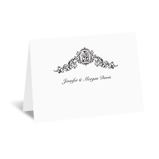 Vintage Victorian - Note Card and Envelope