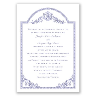 Vintage Victorian - Invitation