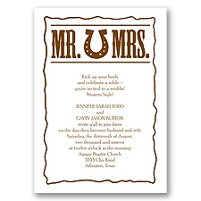 Country Luck - Invitation
