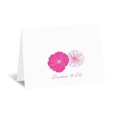 Modern Flowers - Note Card and Envelope