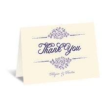 Fairy Tale Love - Ecru - Thank You Card