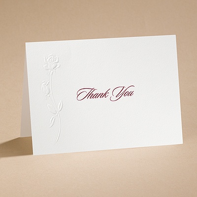 True Love - Thank You Card and Envelope