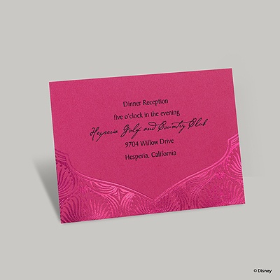 Magical Journey Reception Card - Jasmine