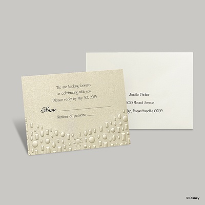 Flowing Artistry Response Card and Envelope - Rapunzel