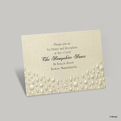 Flowing Artistry Reception Card - Rapunzel