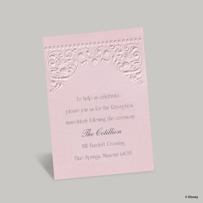 Princess Dreams Reception Card - Aurora