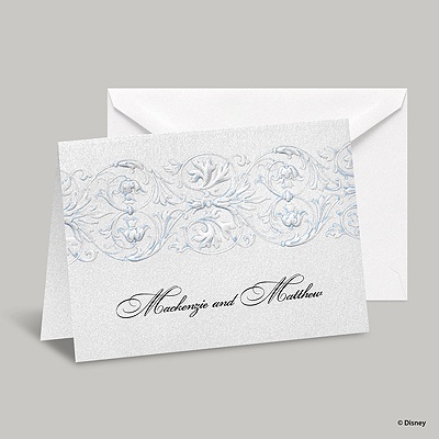 Once Upon a Time Note Card and Envelope - Cinderella