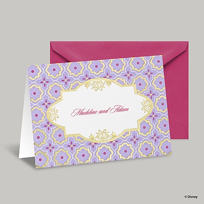 Exotic Romance Note Card and Envelope - Jasmine