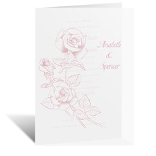 Rosy Reverie - Vellum Invitation