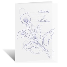 Calla Lily Love - Vellum Invitation