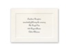 Tradition Triumphs - Reception Card