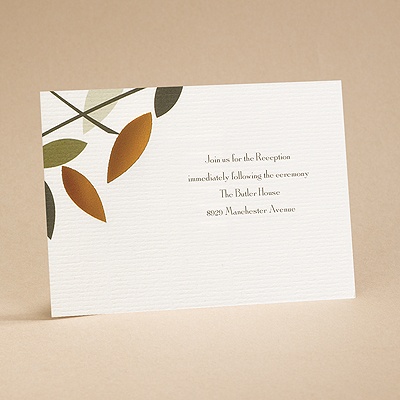 Love Birds - Reception Card