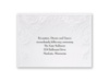 Shaded Grey - Reception Card