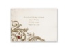 Sepia Filigree - Reception Card