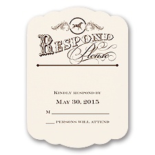 Western Wonder - Response Card and Envelope