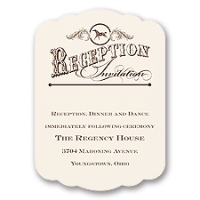 Western Wonder - Reception Card