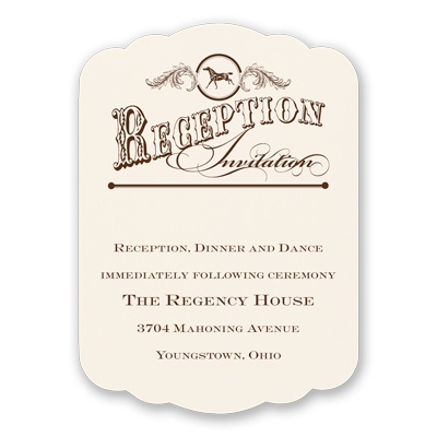 Western Wonder - Reception Card