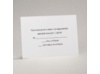 White Shimmer - Response Card and Envelope