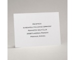 White Shimmer - Reception Card