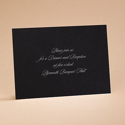 The New Black - Reception Card