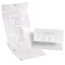 Shimmering Shells - Seal and Send Invitation