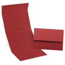Merry and Bright - Seal and Send Invitation