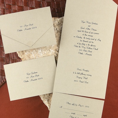 Golden Moment - Seal and Send Invitation