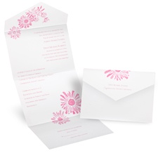 Flower Power - Seal and Send Invitation