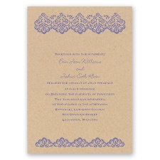 Embroidered Lace - Invitation