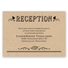 Big Celebration - Reception Card