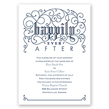 Filigree Whimsy - Invitation
