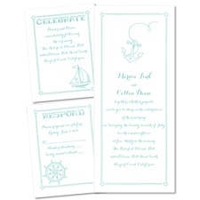 Set Sail - 3 for 1 Invitation