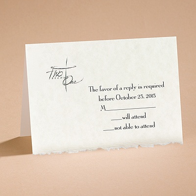 Joined By Faith - Respond Card and Envelope