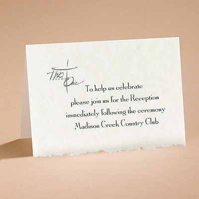 Joined By Faith - Reception Card