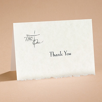 Joined By Faith - Thank You Card With Verse And Envelope