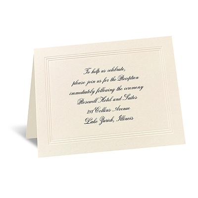 Prelude - Reception Card