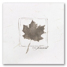 Square Leaf Wedding Program