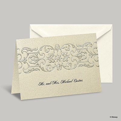 Flowing Artistry Note Card and Envelope - Rapunzel