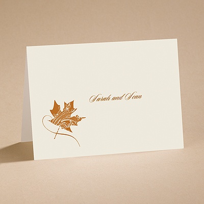 Fashionable Fall - Note Card and Envelope