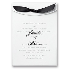 Pure Elegance - Invitation