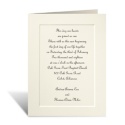 Tradition Triumphs - Small Invitation