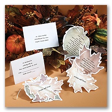 Gathering Leaves - Invitation