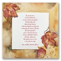 Autumn's Palette - Invitation