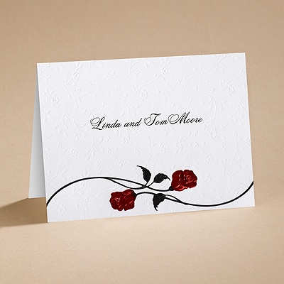 Roses Are Red - Note Card and Envelope