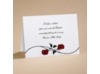 Roses Are Red - Reception Card
