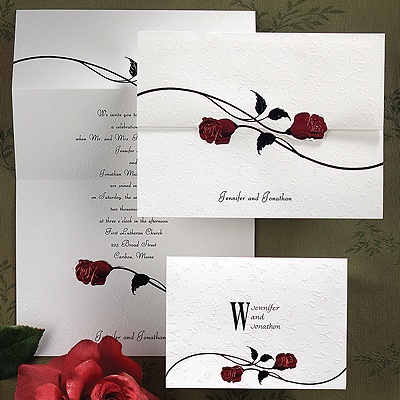 Roses Are Red - Invitation