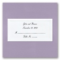 Bright White Triple Panel Place Cards