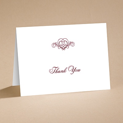 It's Up To You - Thank You Card and Envelope