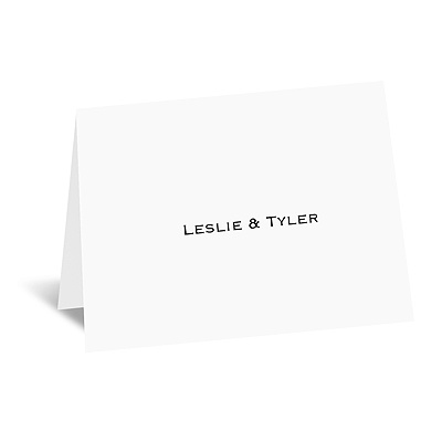 Bright White - Thank You Card and Envelope